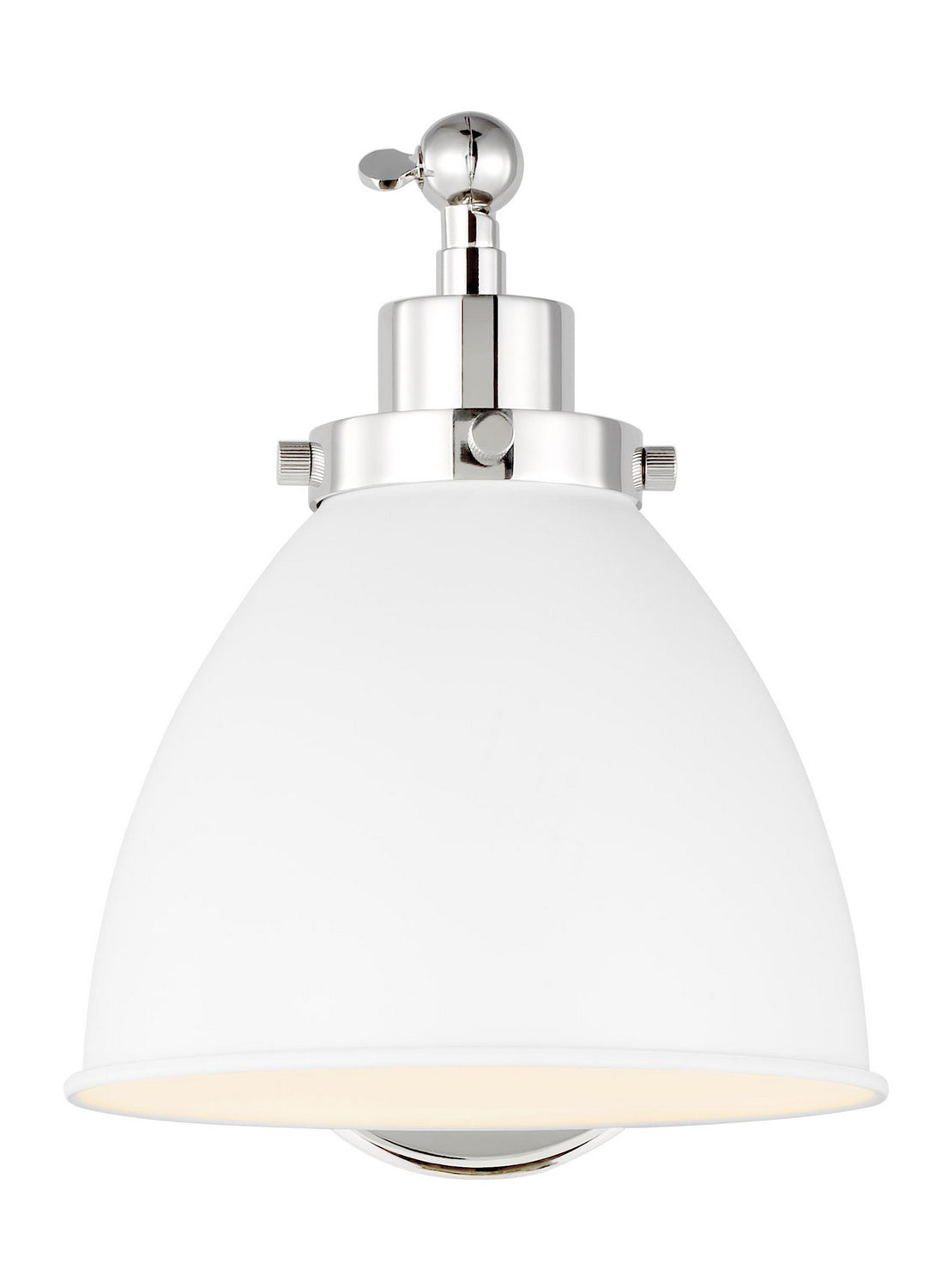 Wellfleet One-Arm Dome Sconce