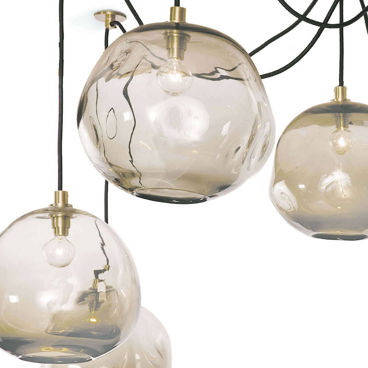 Molten Six Light Chandelier — 43.50"