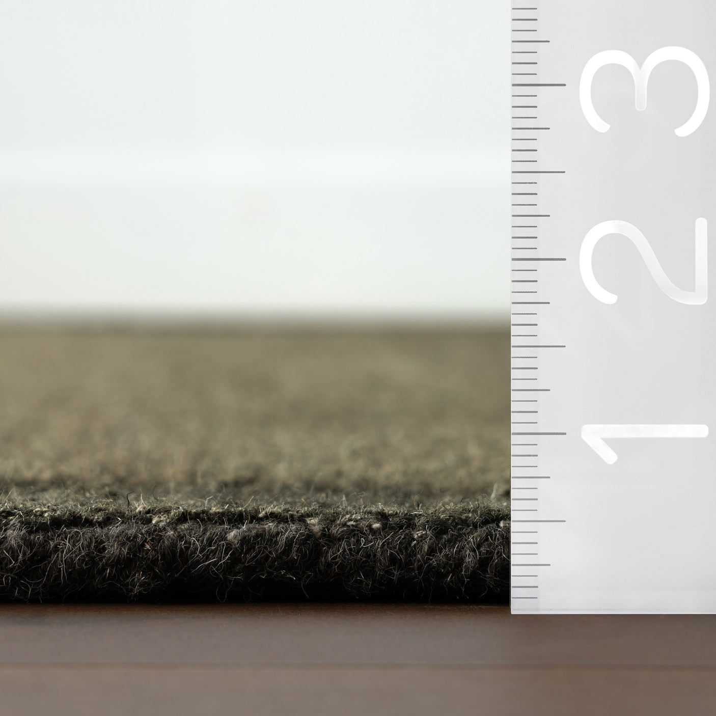 Nate Berkus Ondine Solid Wool Cozy Area Rug