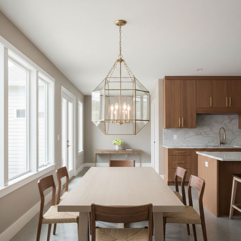 Morrison Large Lantern — Clear, 60 W