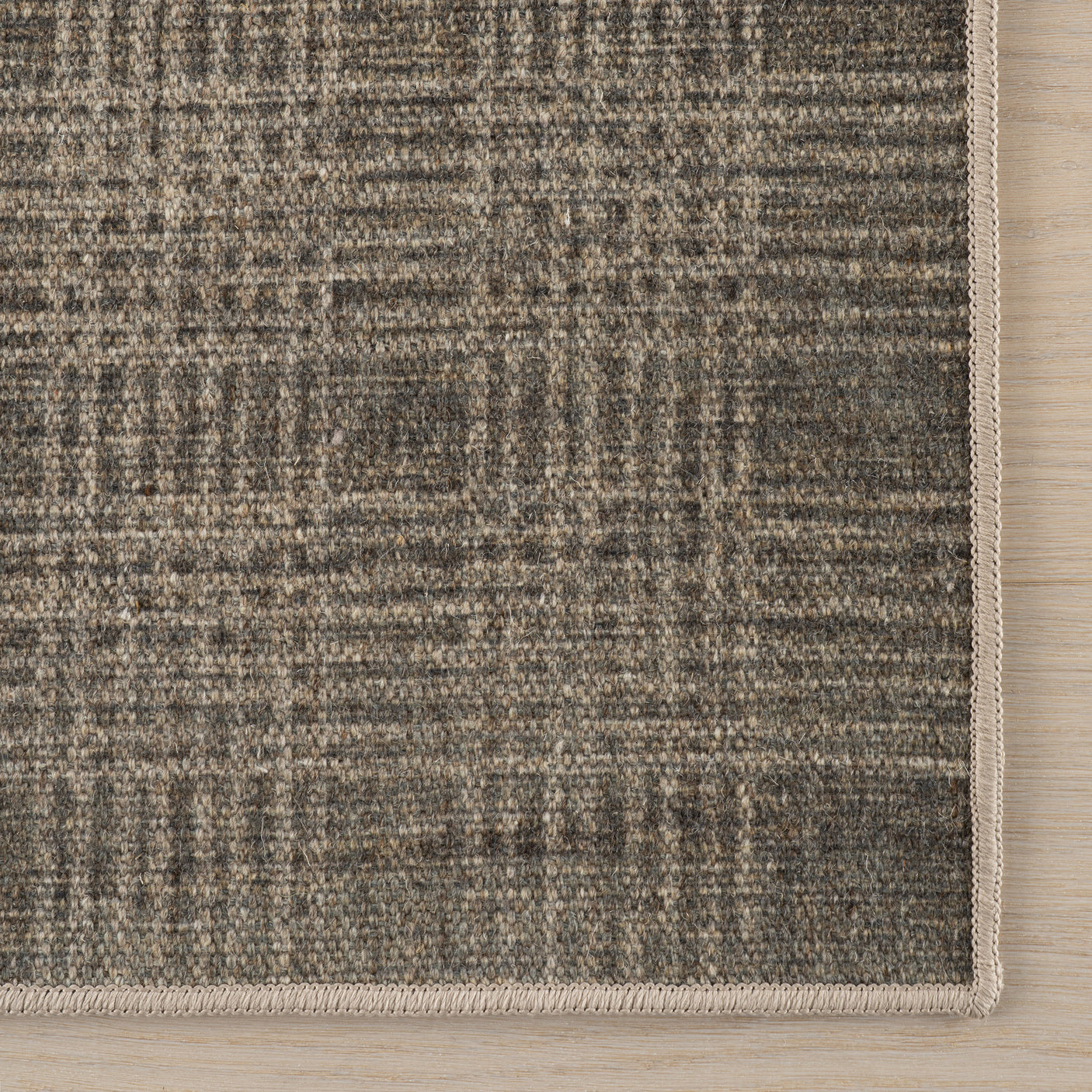 Nate Berkus Bedford Soft Plaid Washable Area Rug