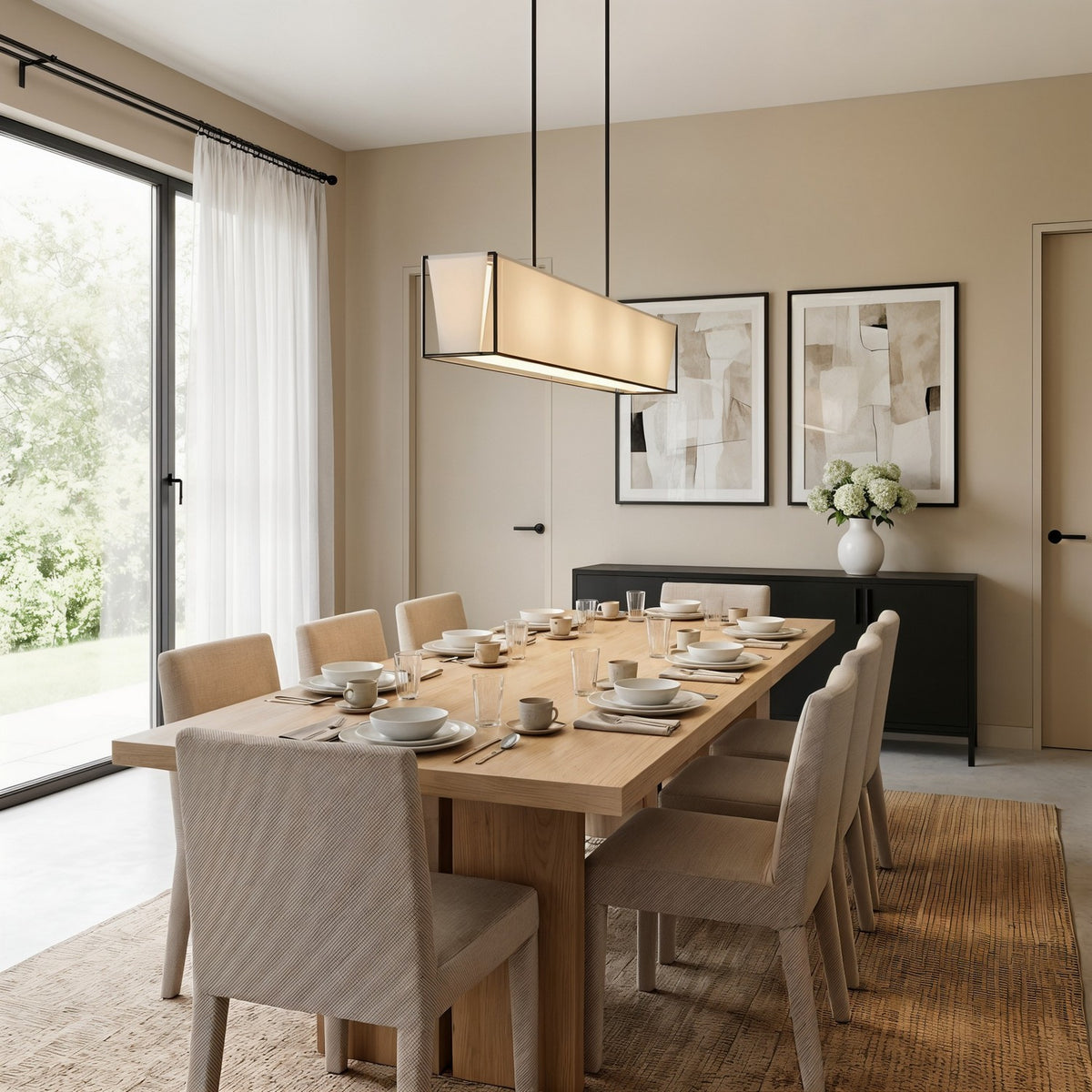 Velero Large Linear Chandelier