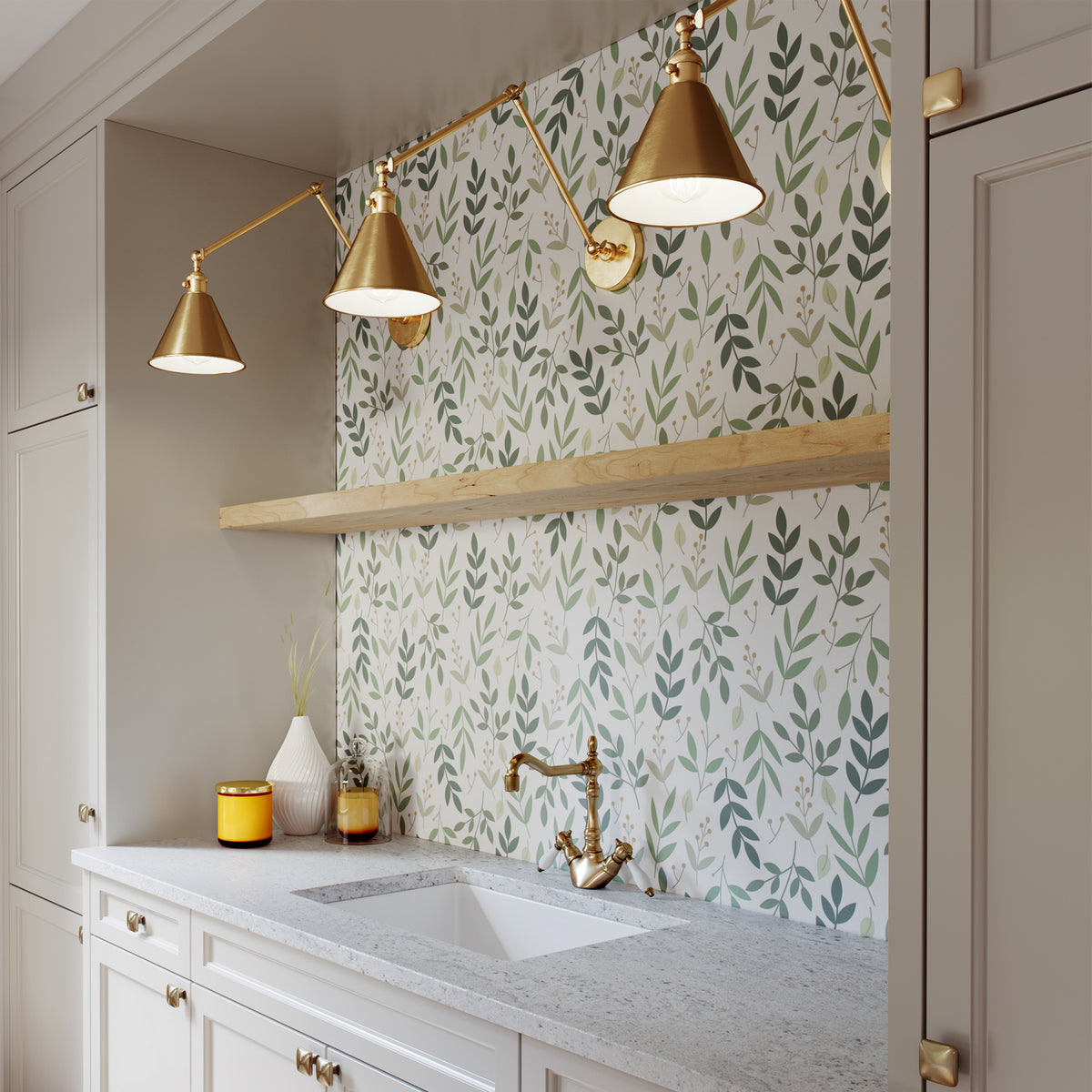 Salem Two-Arm Sconce — 75 W