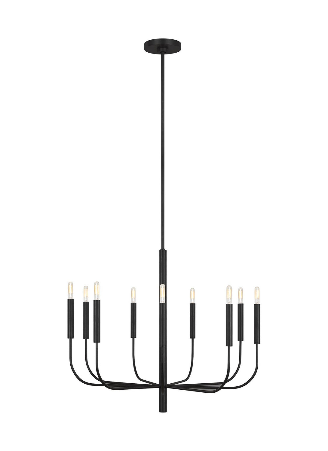 Nine Light Chandelier — 25.75", 60 W