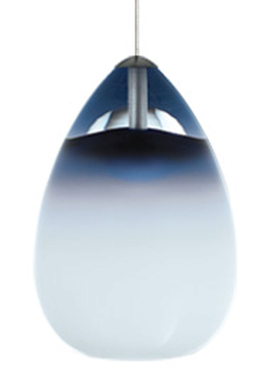 One Light Pendant — 7.00", 558 lm, Blue, FreeJack