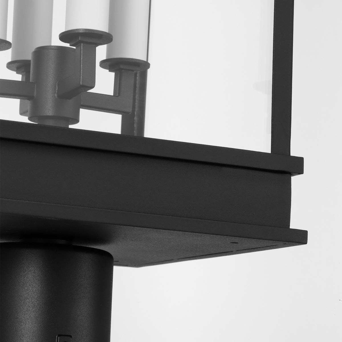 Four Light Outdoor Post Lantern — 22.50"