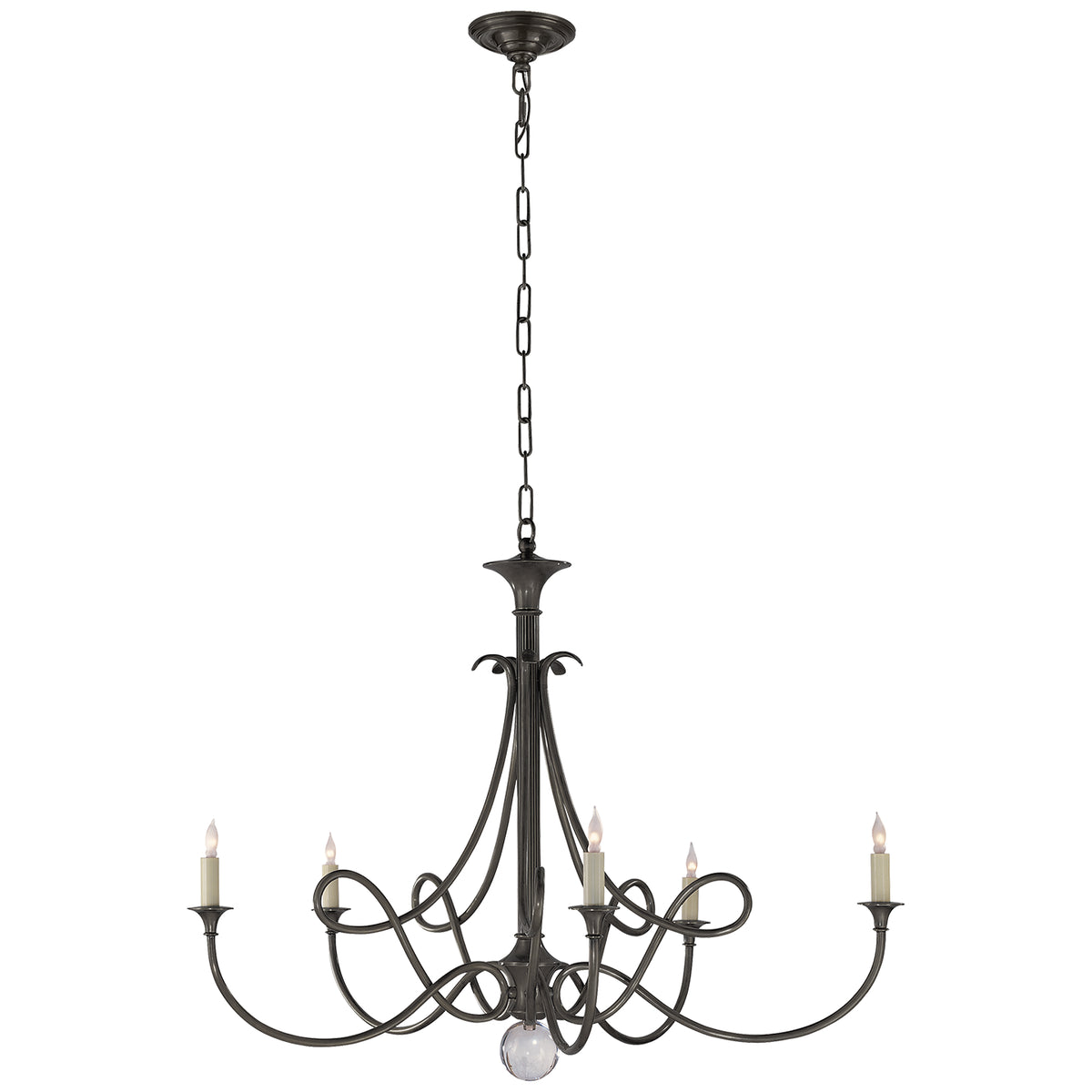 Double Twist Large Chandelier
