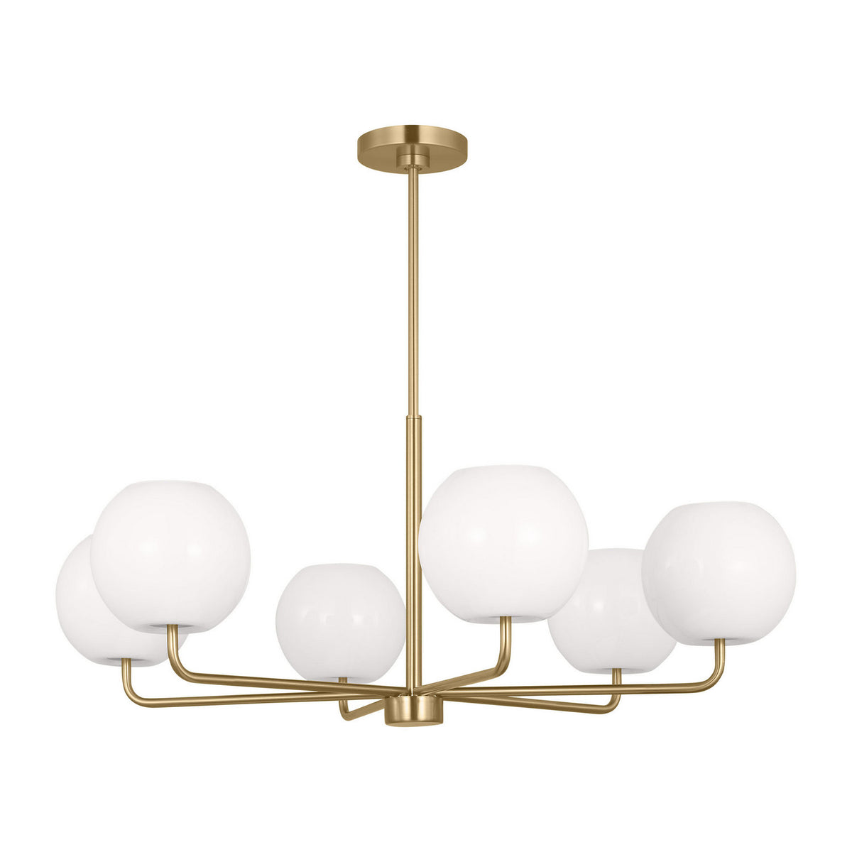 Rory Six Light Chandelier — 9 W