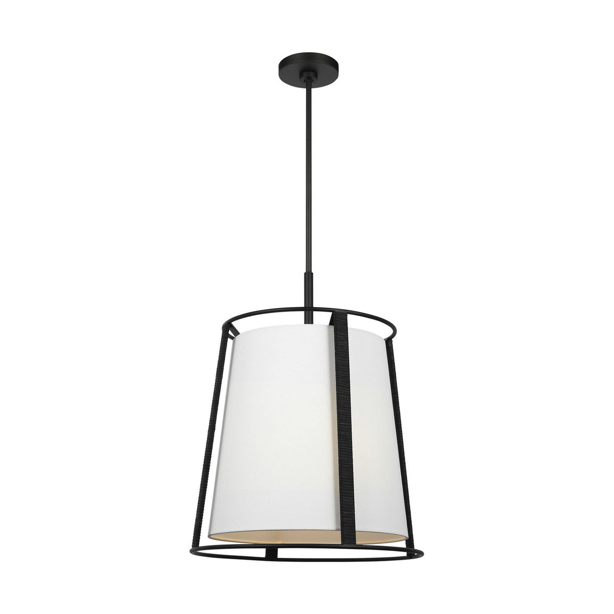 Two Light Pendant — White