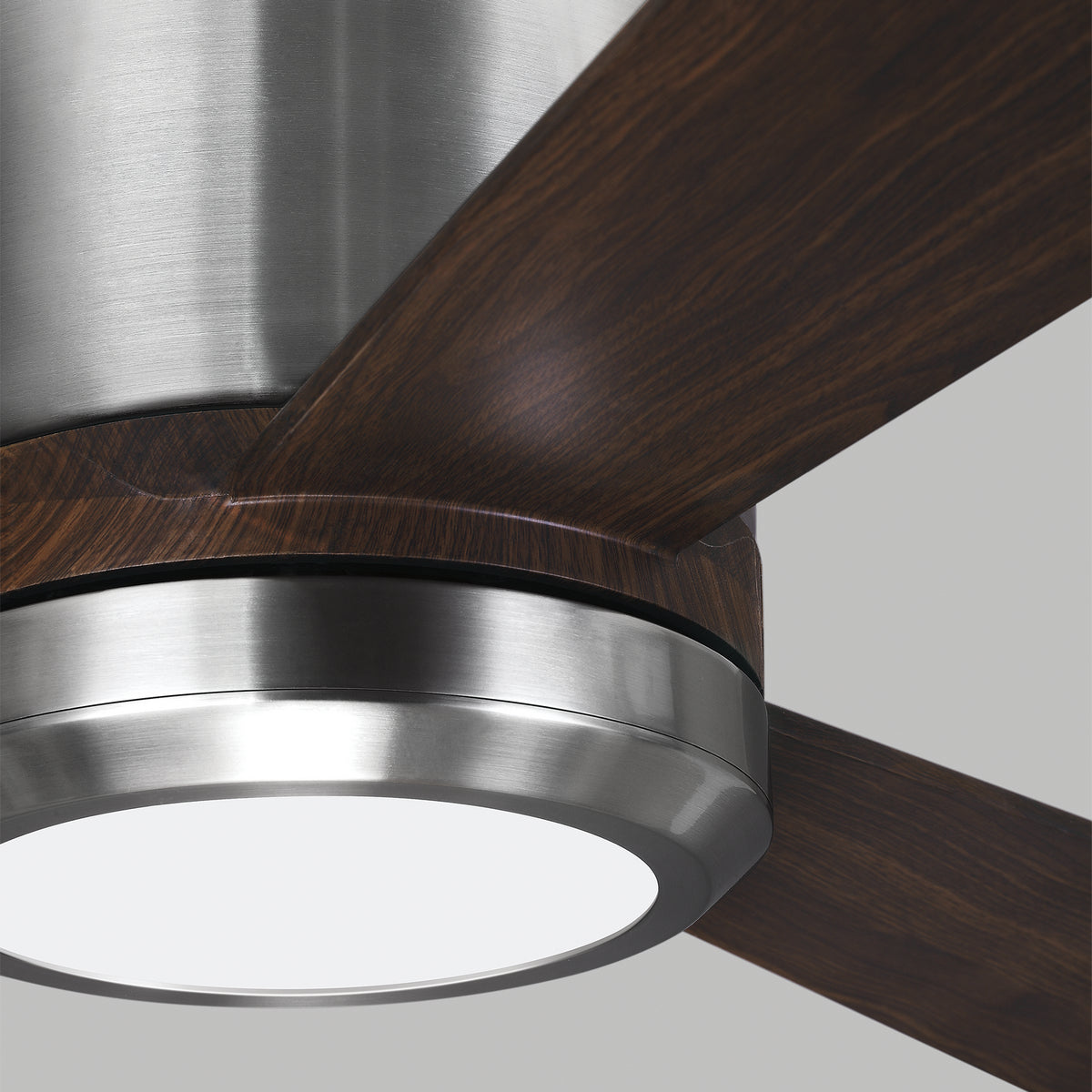 Clarity 52" Semi Flush LED Ceiling Fan