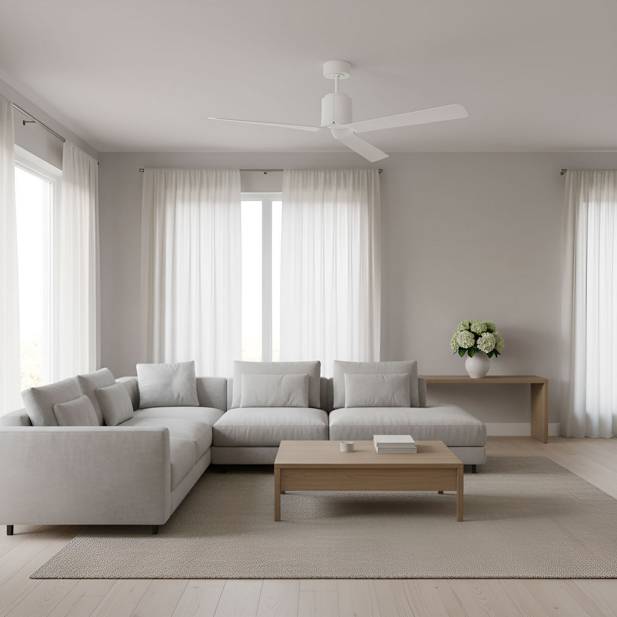 Peel Smart 66" LED Ceiling Fan
