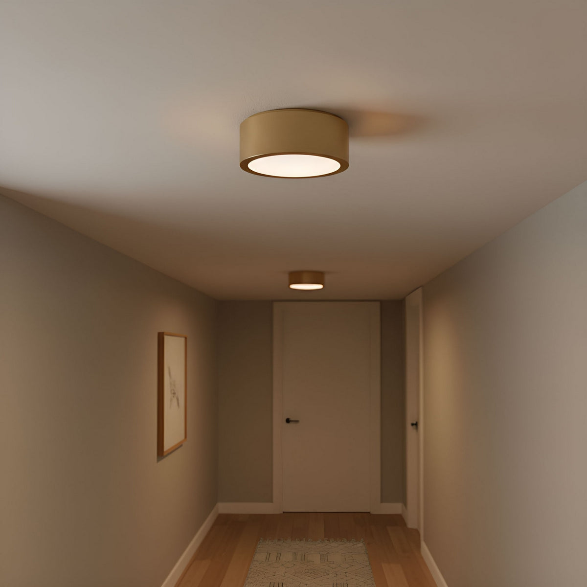 Albee One Light Flush Mount