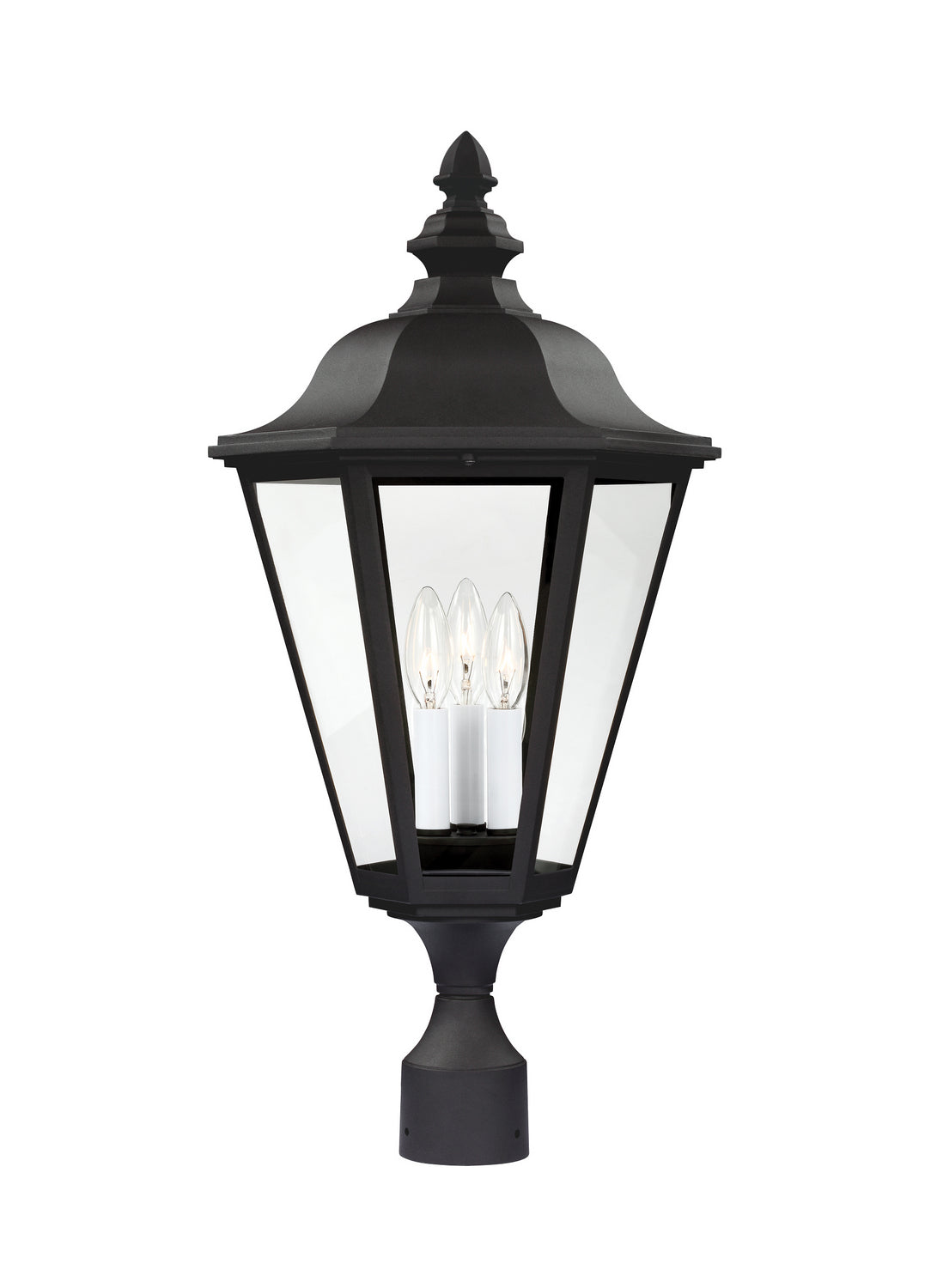 Brentwood 26" Post Lantern — 3 Light