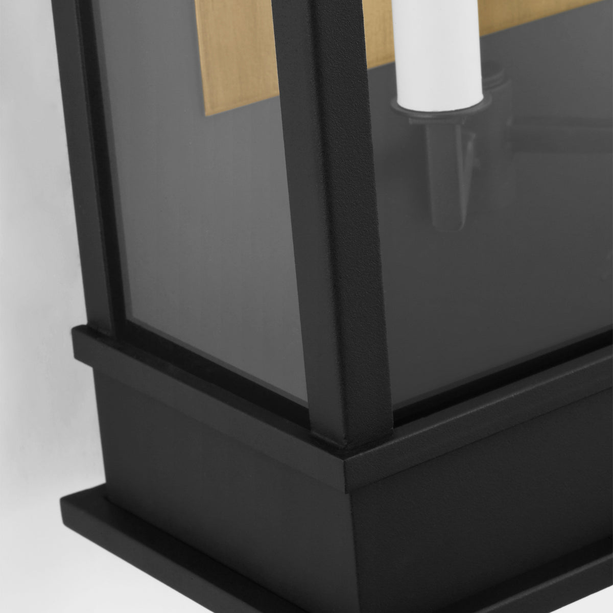 Two Light Outdoor Wall Sconce — 19.13"