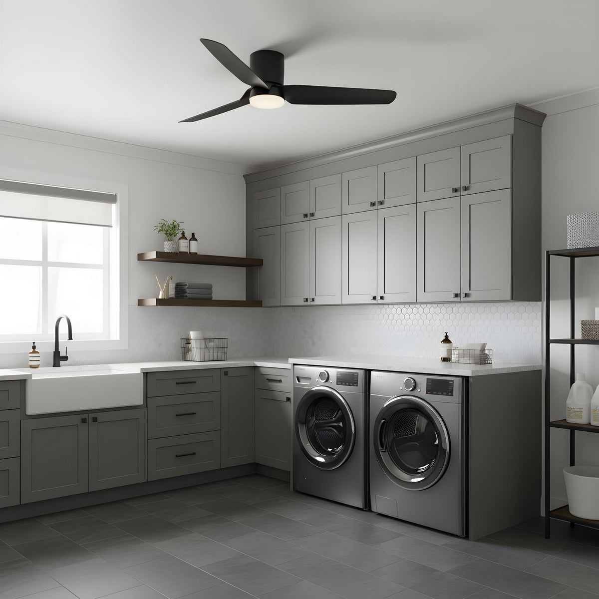 Colgin 56" Hugger LED Ceiling Fan