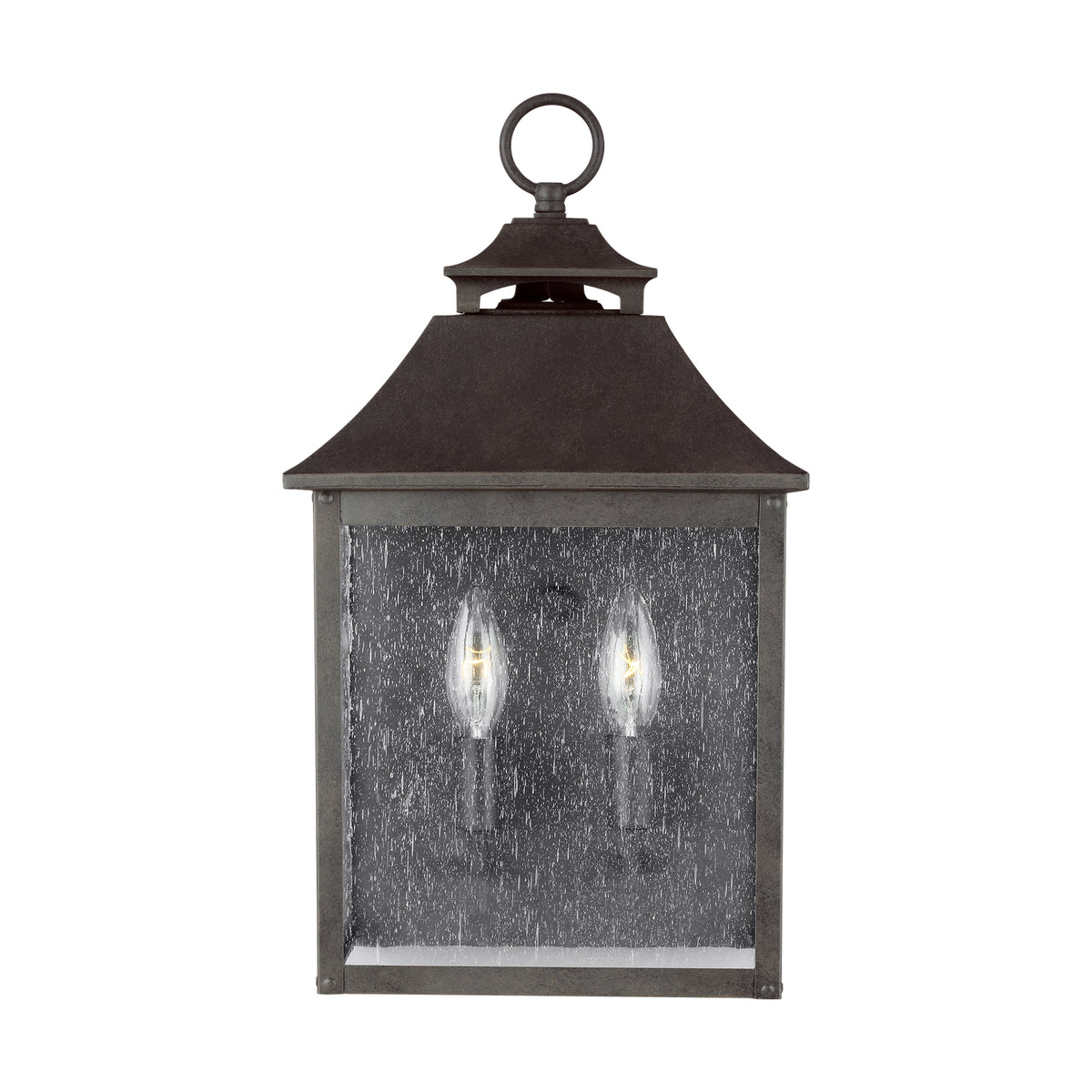 Two Light Pocket Wall Lantern