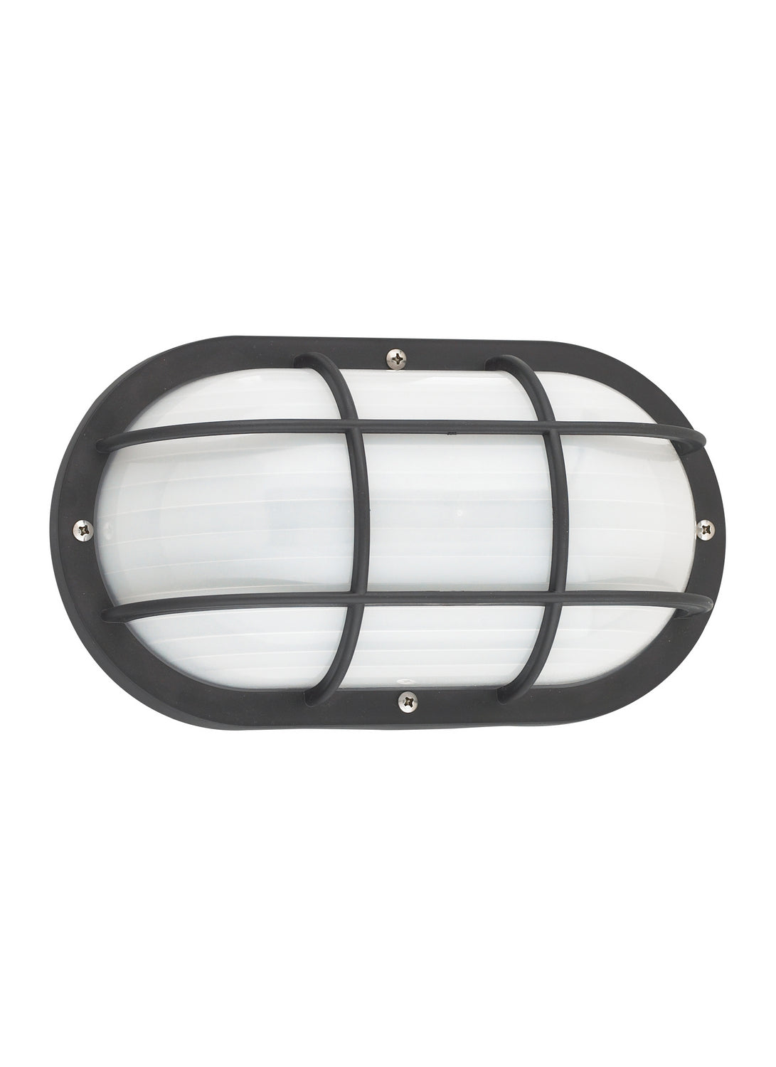 Bayside One Light Oval Grid Wall