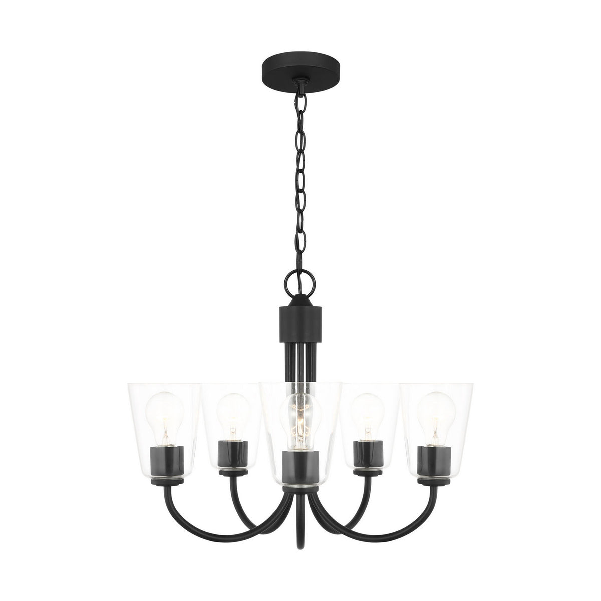 Miles Five Light Chandelier