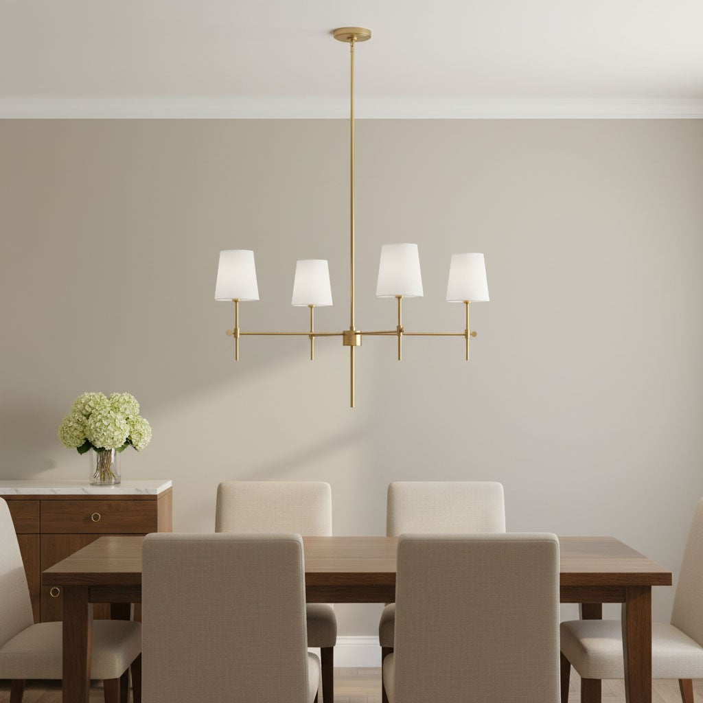 Four Light Chandelier — 36"