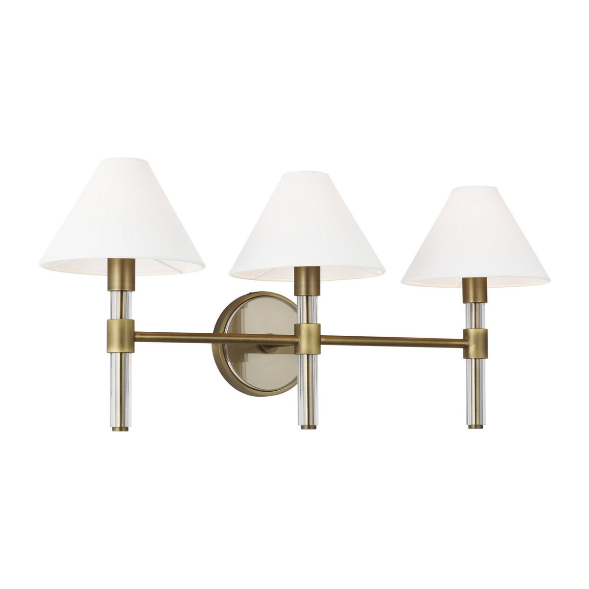 Three Light Bath Vanity — 12.13"