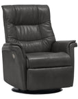Sauvage Leather Anthracite M | Norwegian Comfort Denver Recliner - Promo | Valley Ridge Furniture
