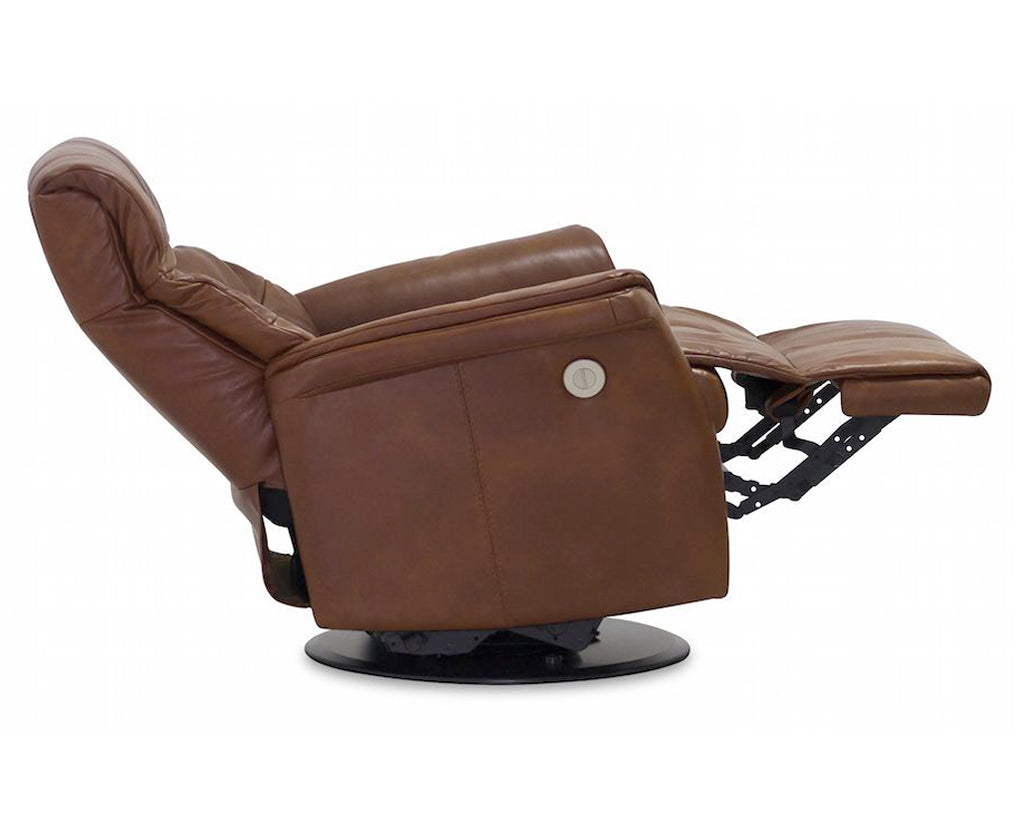Trend Leather Cognac M | Norwegian Comfort Denver Recliner - Promo | Valley Ridge Furniture