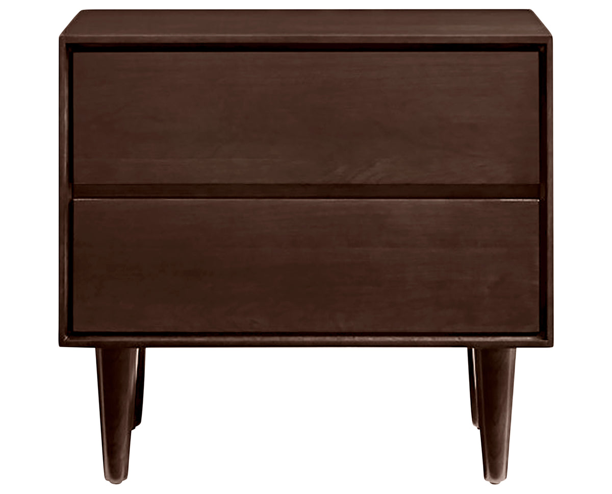 West Bros Jensen Bedside Chest in 91 Sable