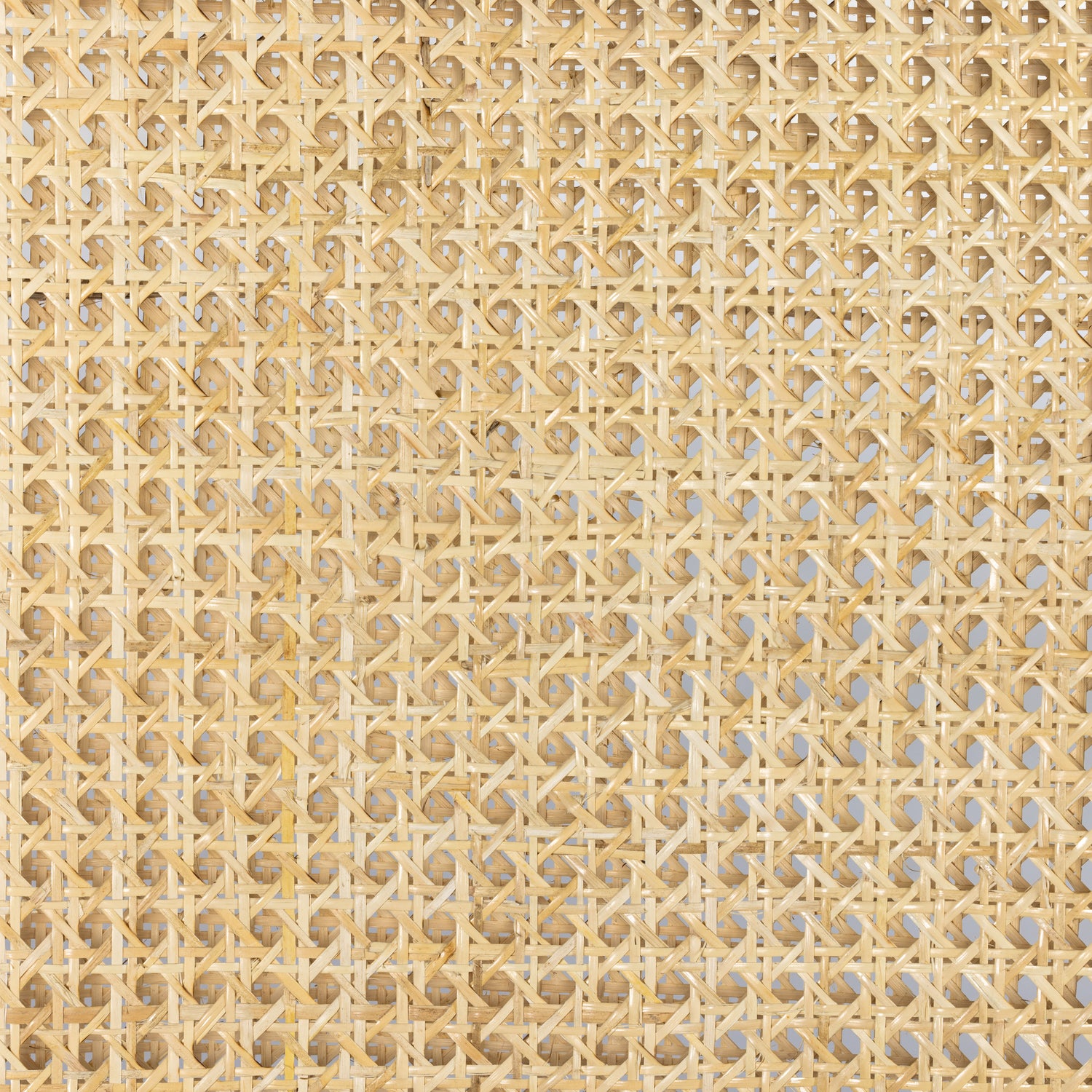 Savile Flax Fabric and Toasted Parawood with Light Natural Cane | Antonia Cane Armless Dining Chair | Valley Ridge Furniture