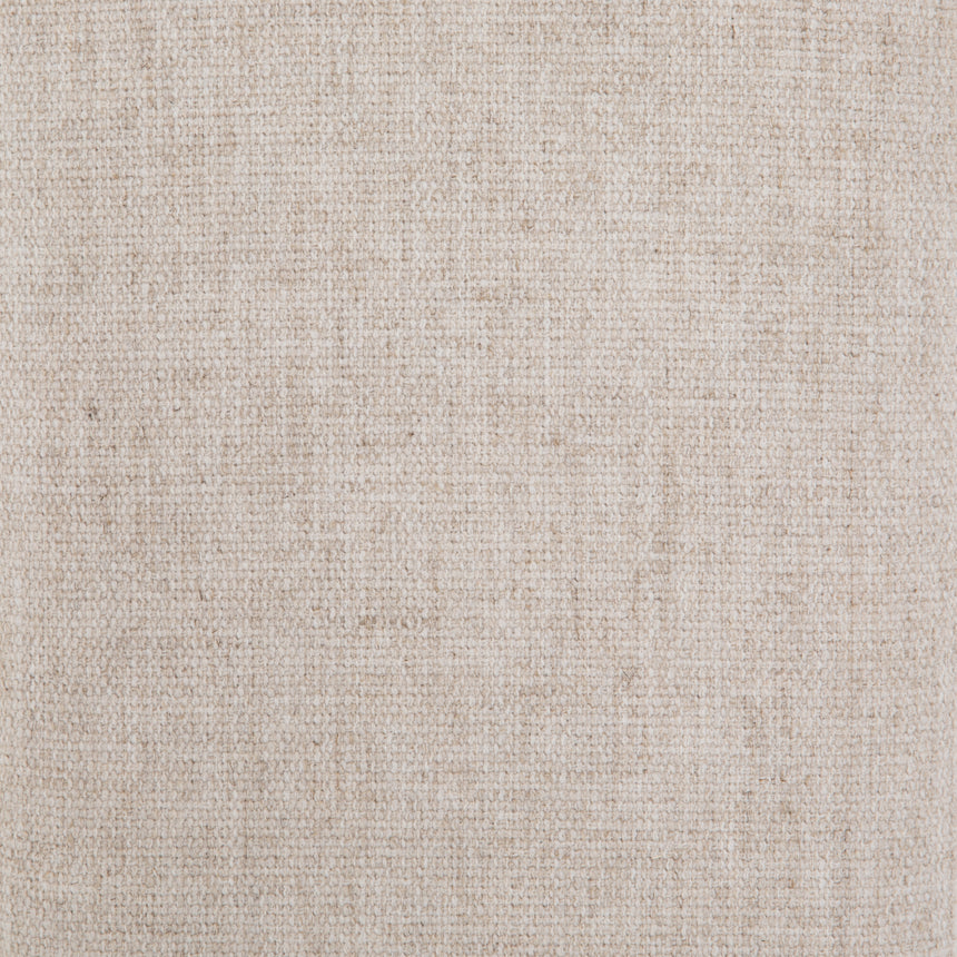 Thames Cream Fabric with Polished Brass Stainless Steel | Sled Bench | Valley Ridge Furniture