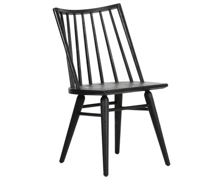Black Oak | Lewis Windsor Chair | Valley Ridge Furniture