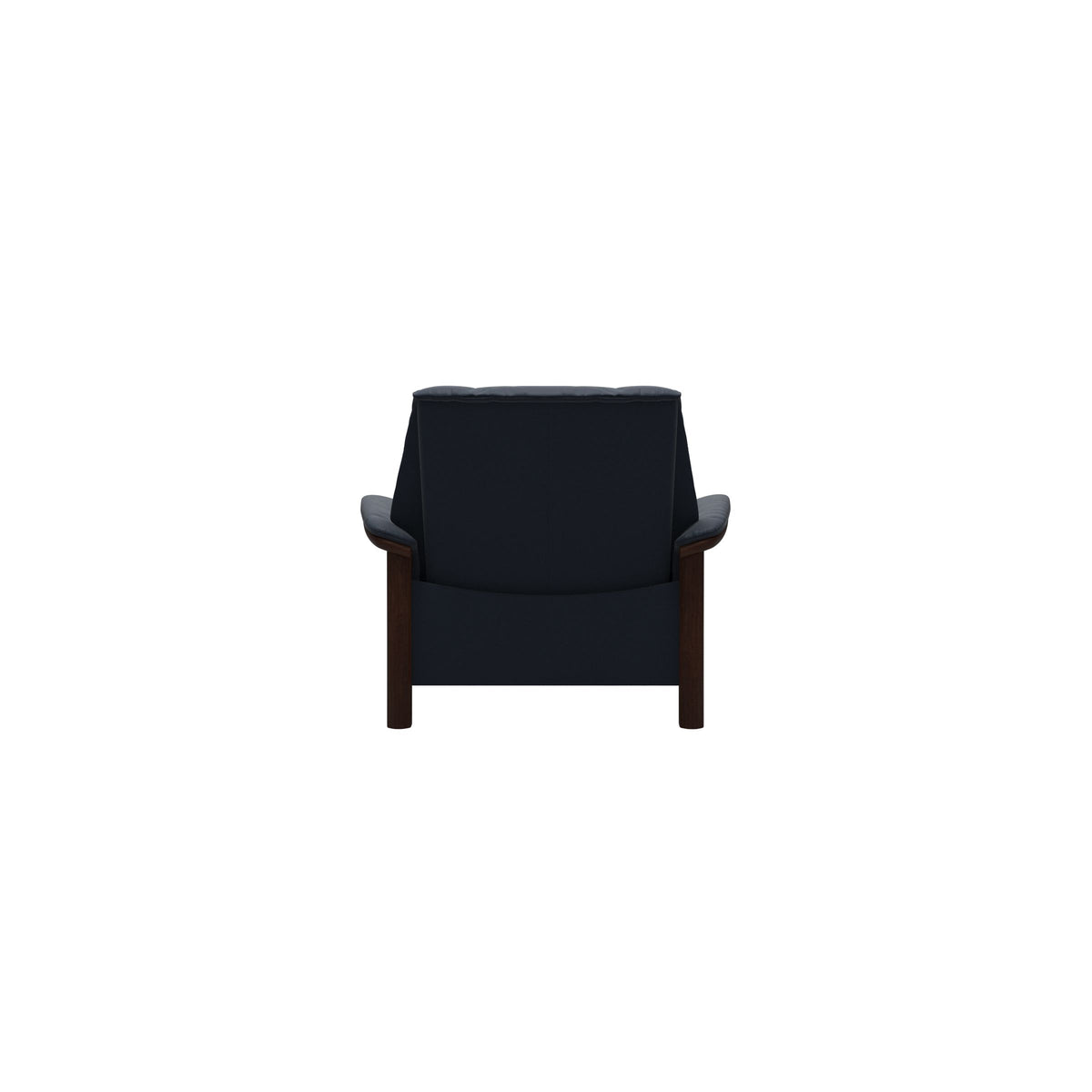 Buckingham LB Chair - Paloma Oxford Blue - Brown