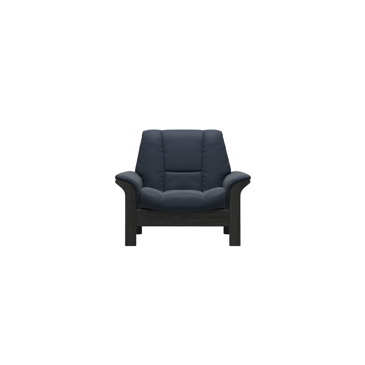 Buckingham LB Chair - Paloma Oxford Blue - Grey