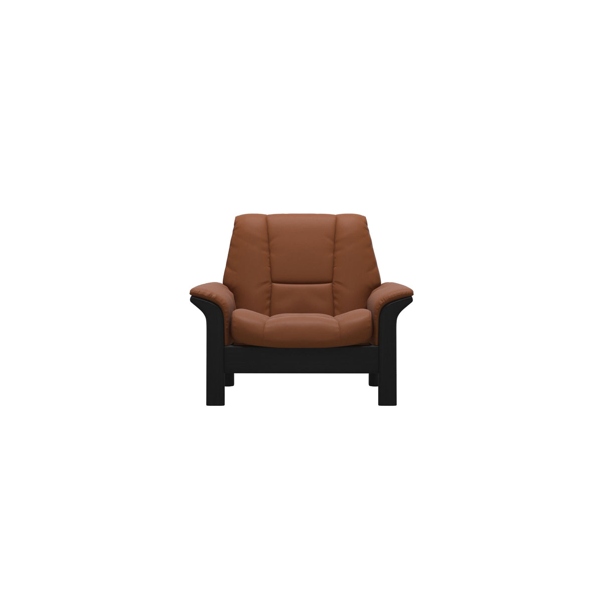 Buckingham LB Chair - Paloma New Cognac - Black