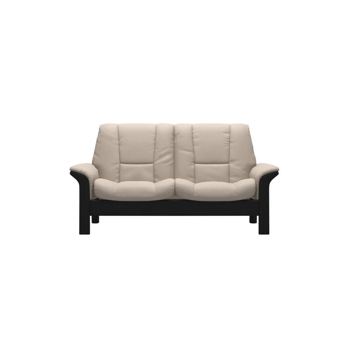 Buckingham LB 2-Seat - Paloma Fog - Black