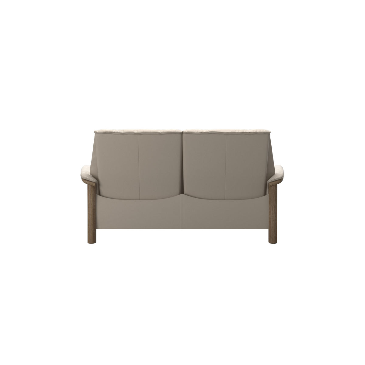 Buckingham LB 2-Seat - Paloma Fog - Smoked Oak