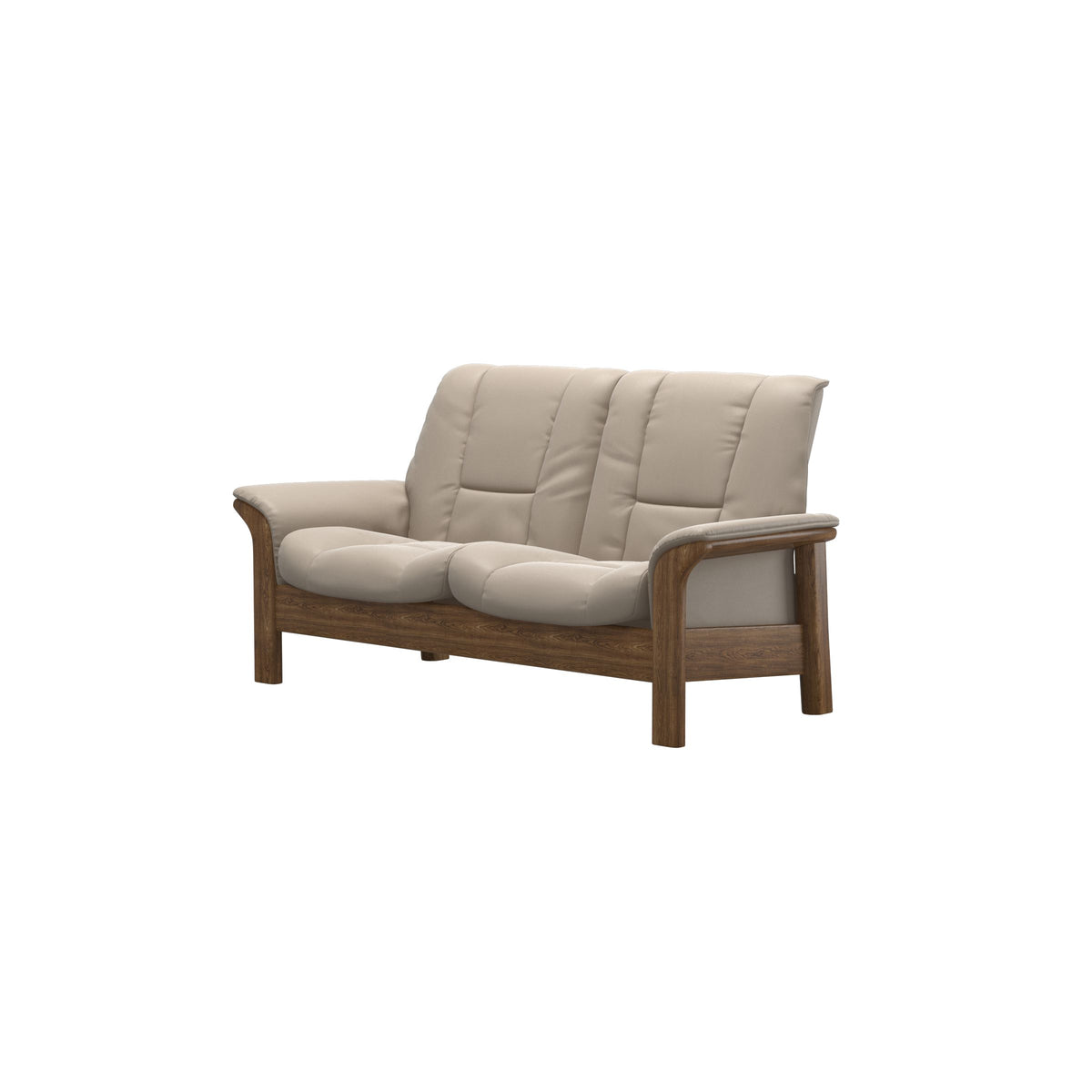 Buckingham LB 2-Seat - Paloma Mushroom - Teak
