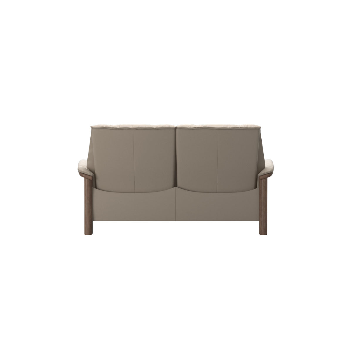 Buckingham LB 2-Seat - Paloma Mushroom - Walnut