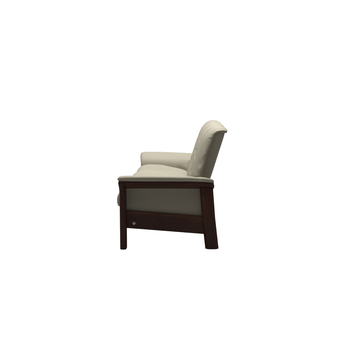 Buckingham LB 3-Seat - Paloma Light Grey - Brown