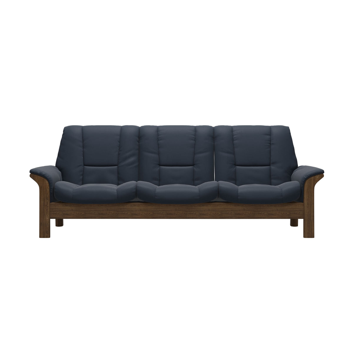 Buckingham LB 3-Seat - Paloma Oxford Blue - Teak