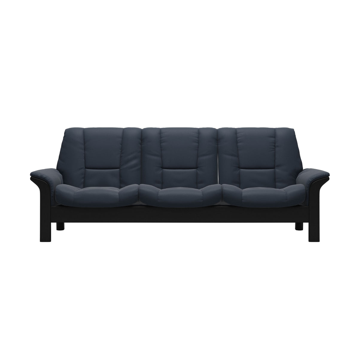 Buckingham LB 3-Seat - Paloma Oxford Blue - Black