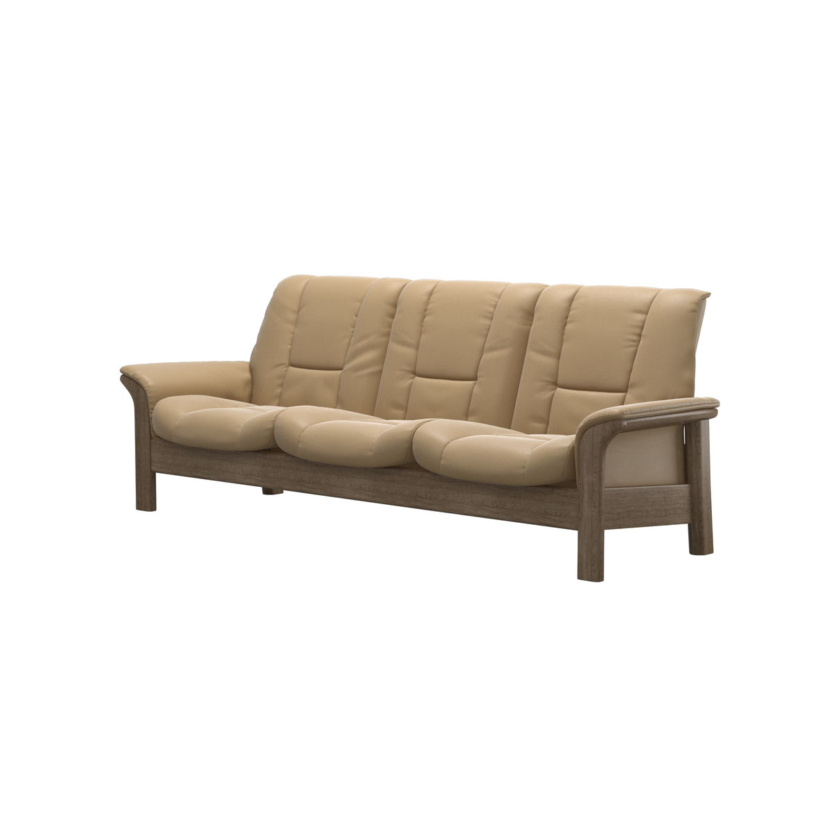 Buckingham LB 3-Seat - Paloma Sand - Smoked Oak