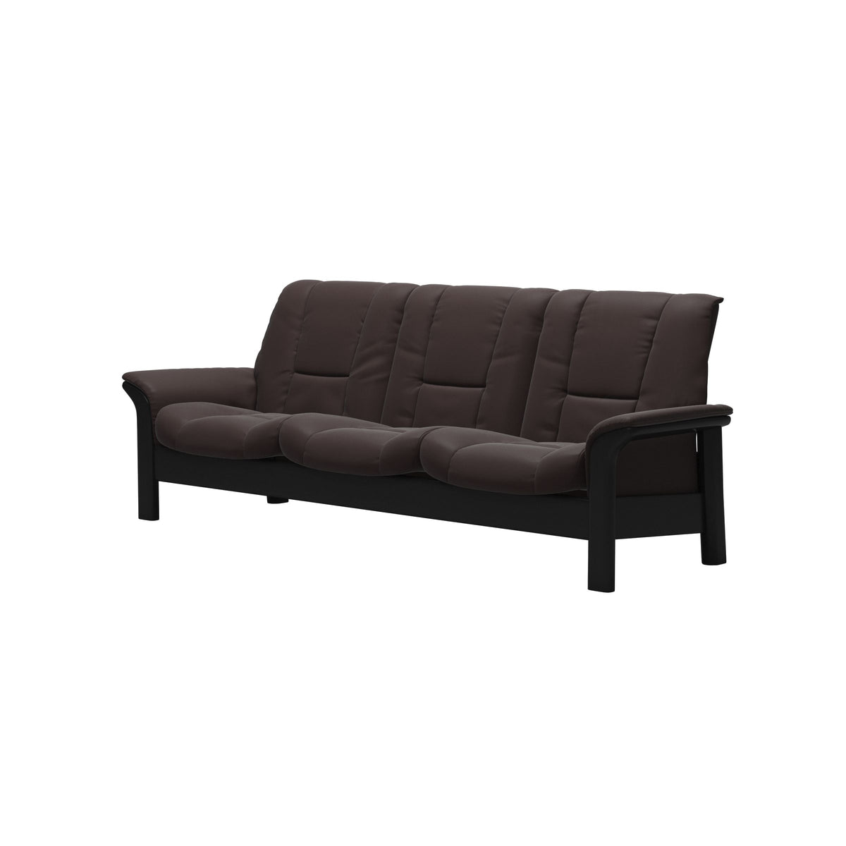 Buckingham LB 3-Seat - Paloma Chocolate - Black