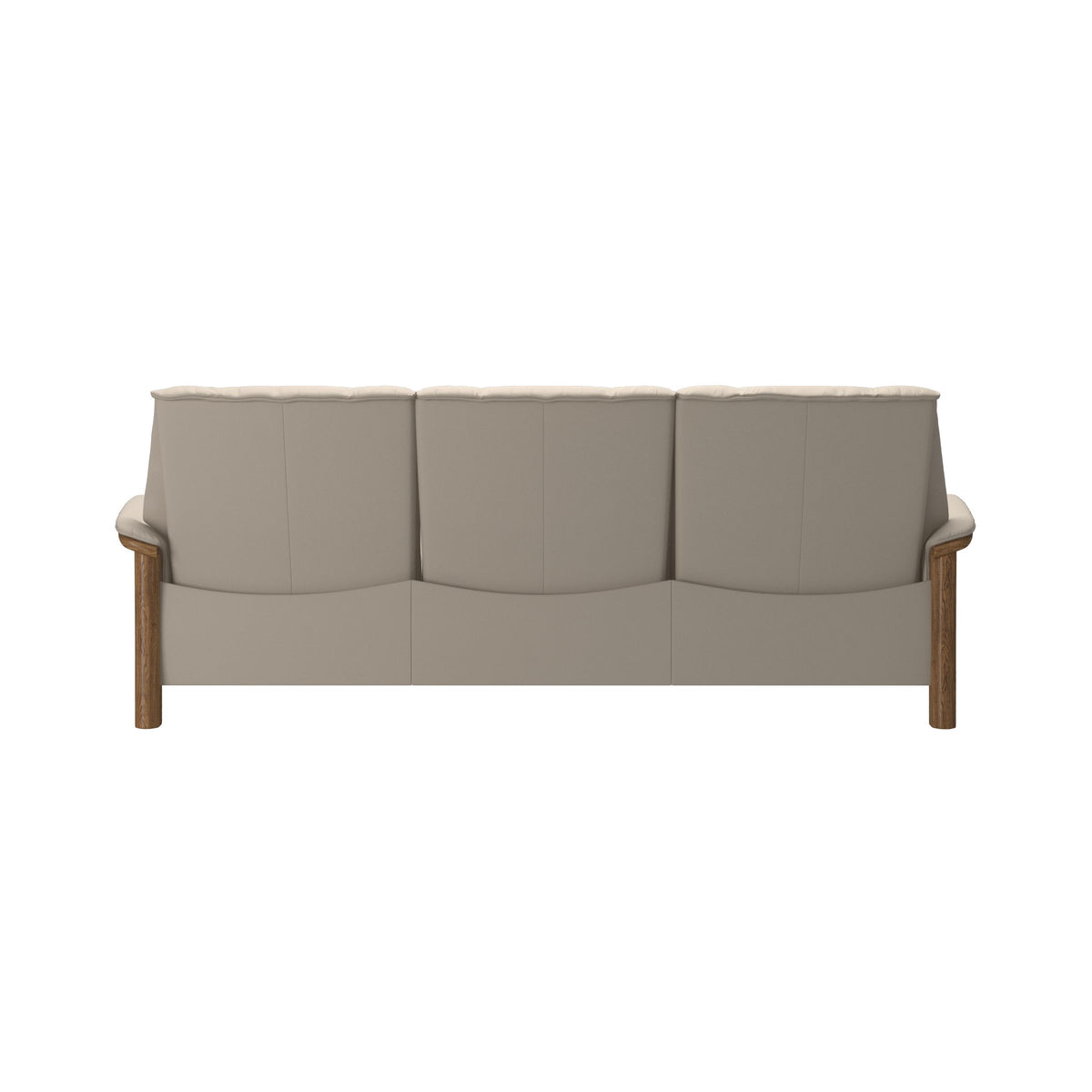 Buckingham LB 3-Seat - Paloma Fog - Teak