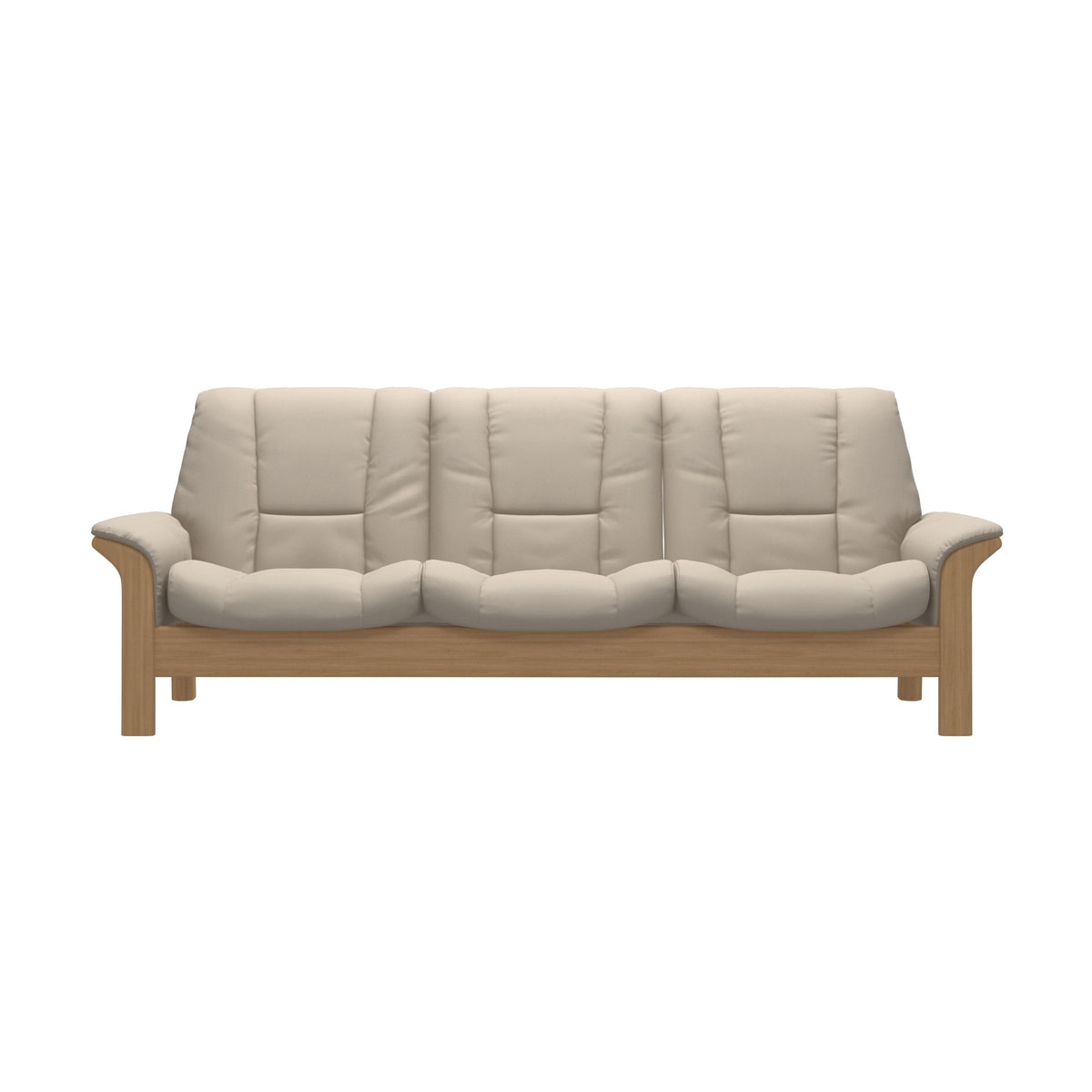 Buckingham LB 3-Seat - Paloma Fog - Oak