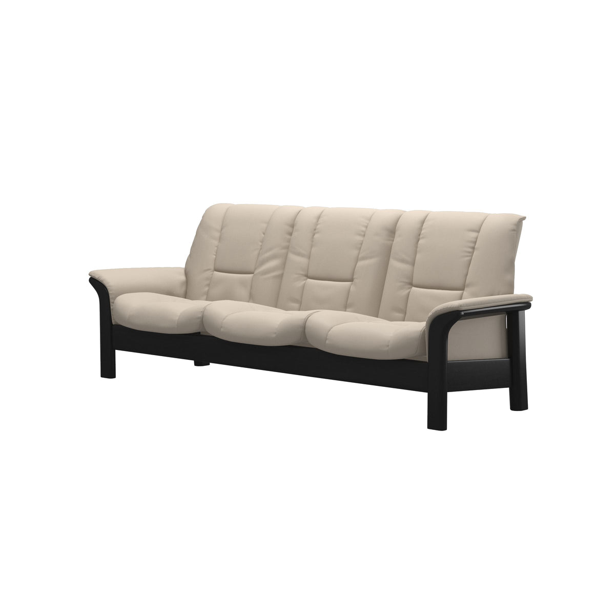 Buckingham LB 3-Seat - Paloma Fog - Black