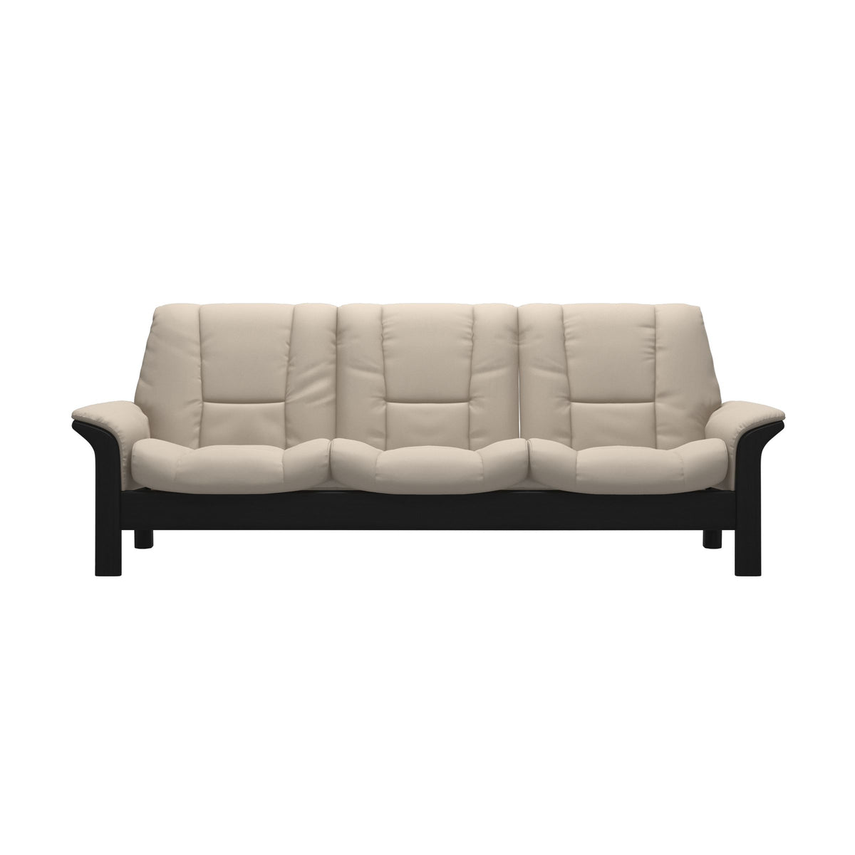 Buckingham LB 3-Seat - Paloma Fog - Black