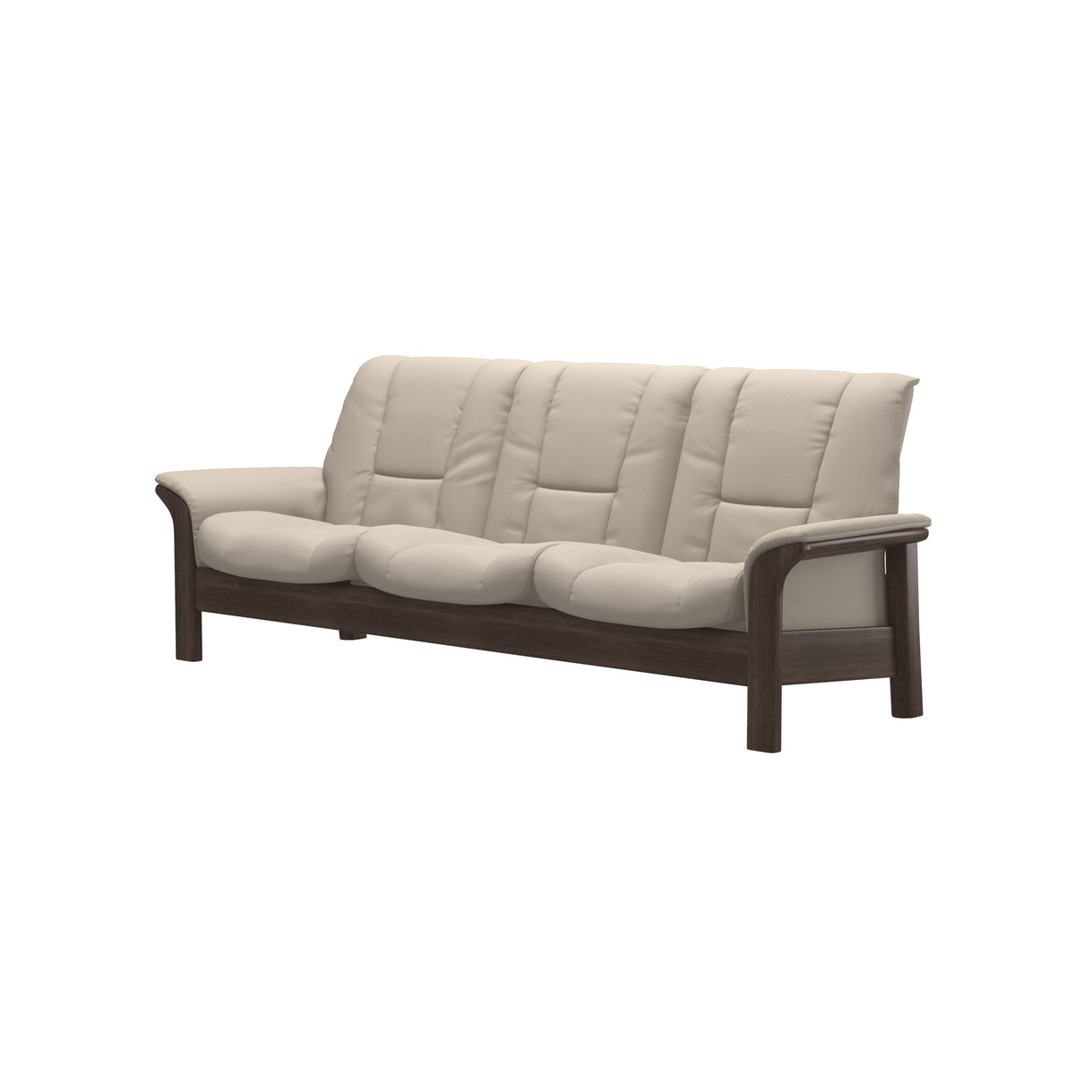 Buckingham LB 3-Seat - Paloma Fog - Wenge