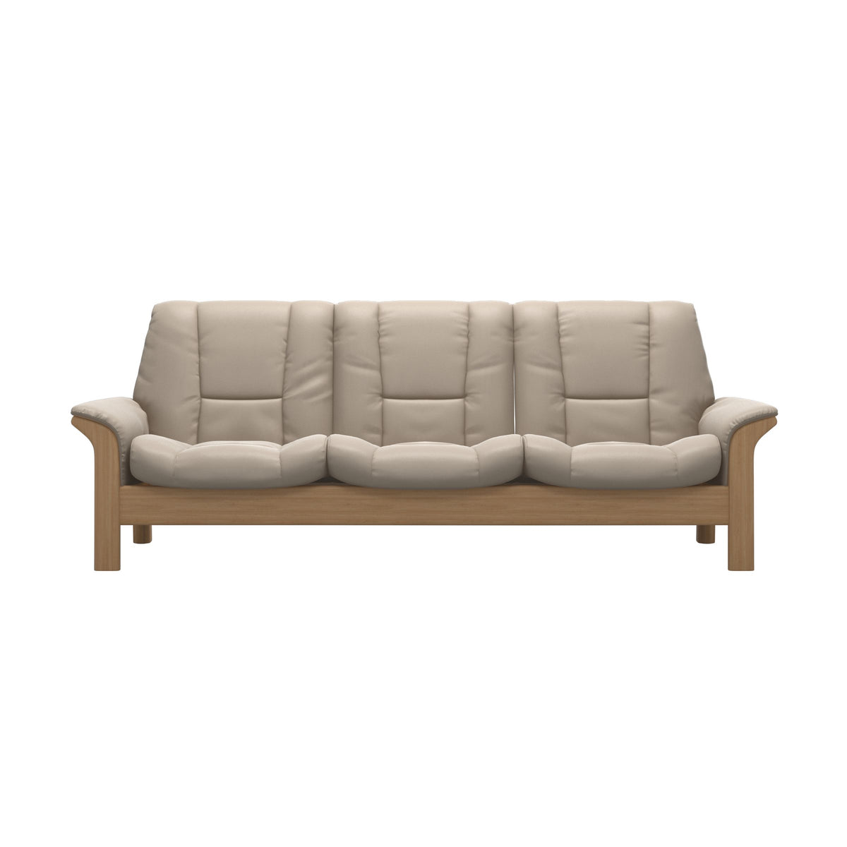 Buckingham LB 3-Seat - Paloma Mushroom - Oak