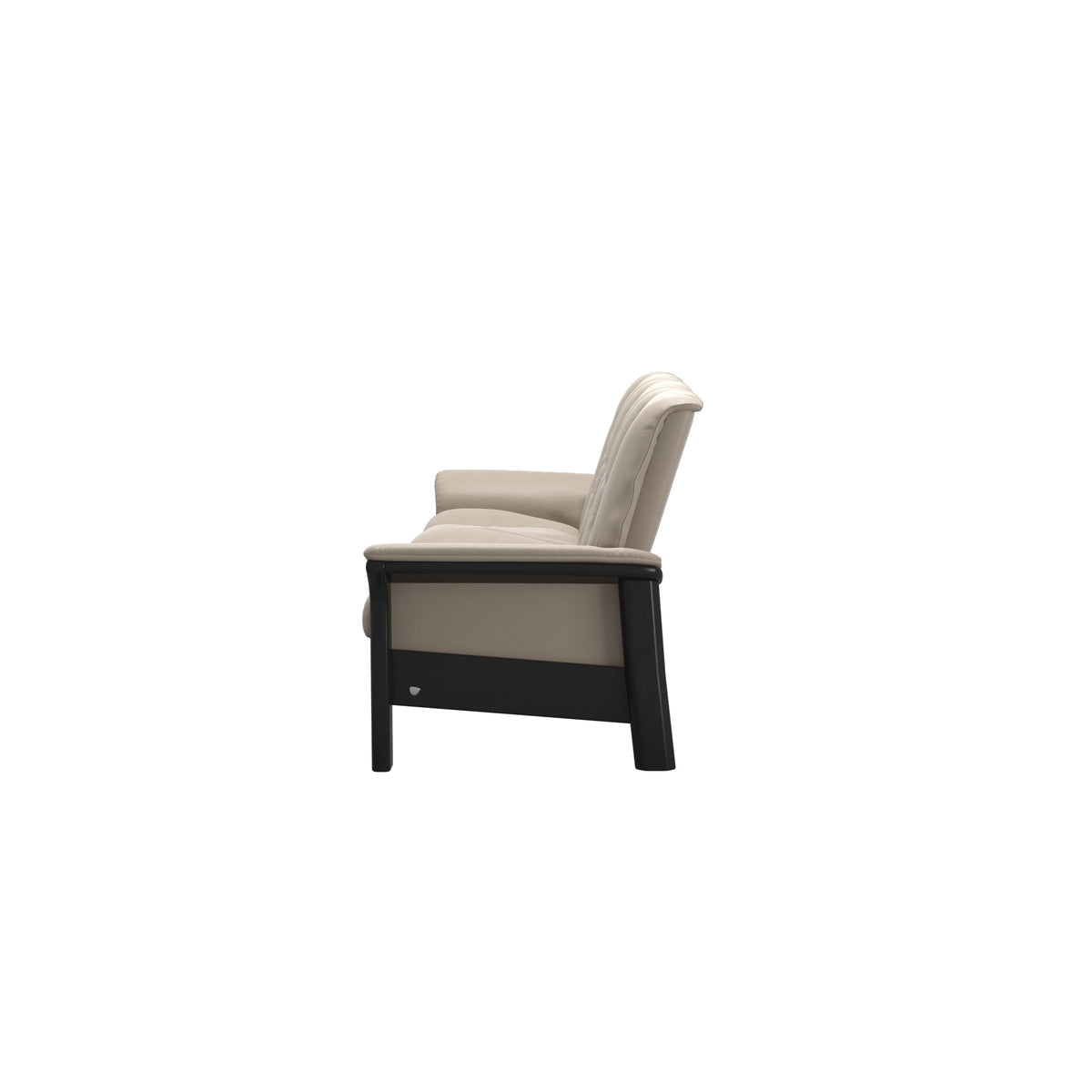 Buckingham LB 3-Seat - Paloma Mushroom - Black