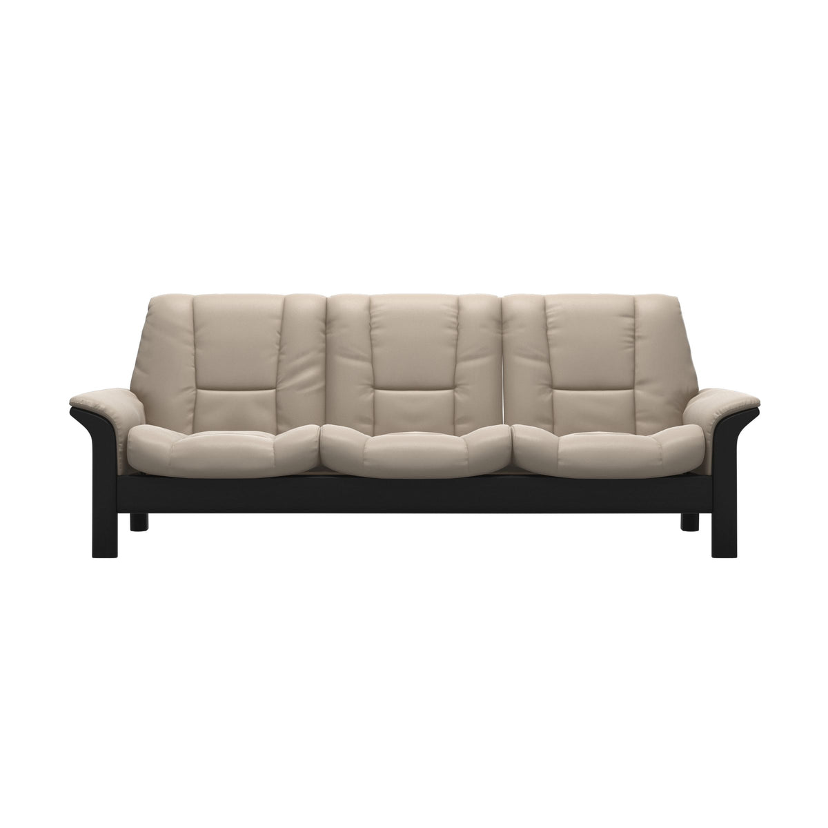 Buckingham LB 3-Seat - Paloma Mushroom - Black